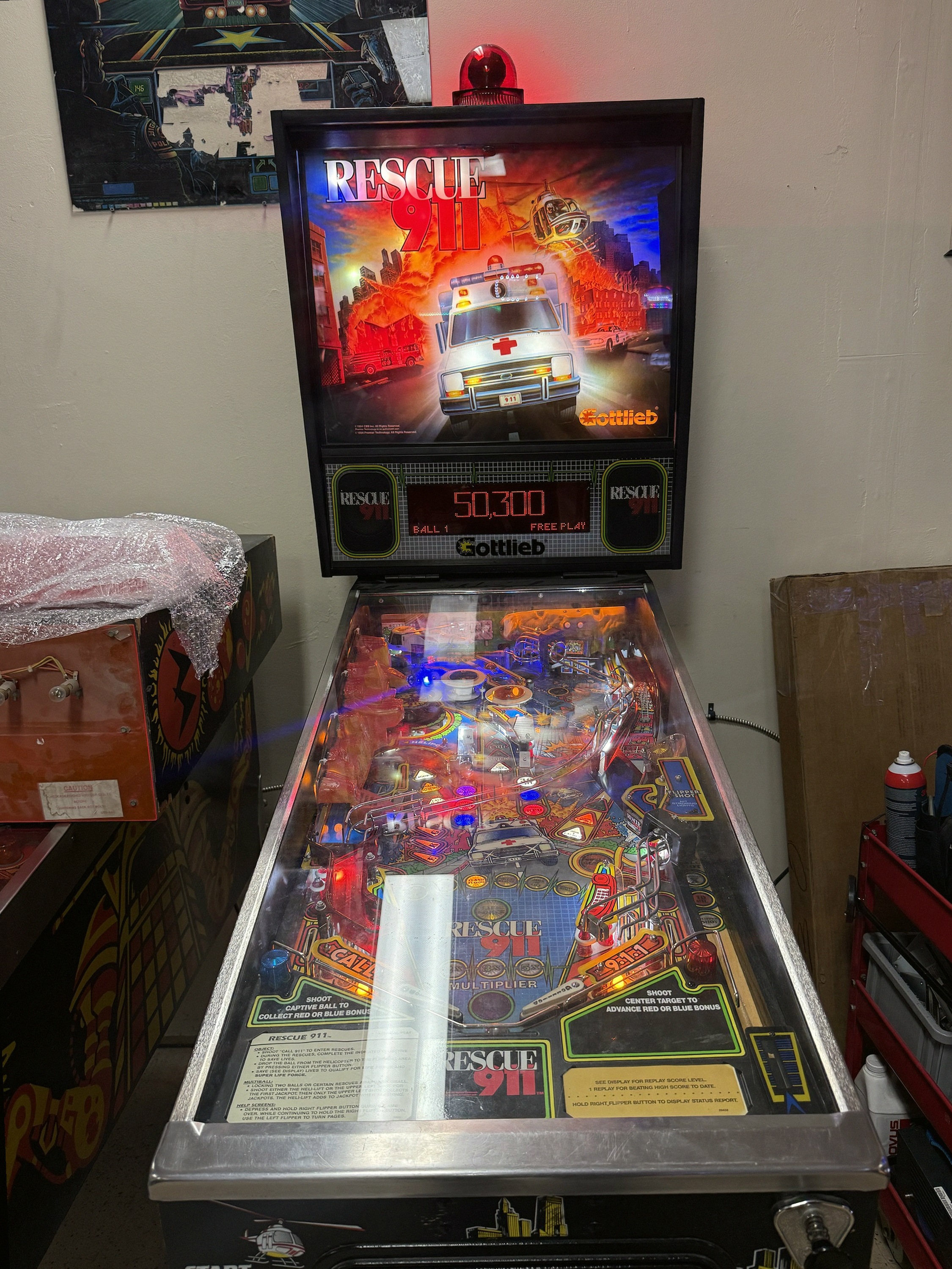 Rescue 911 Pinball