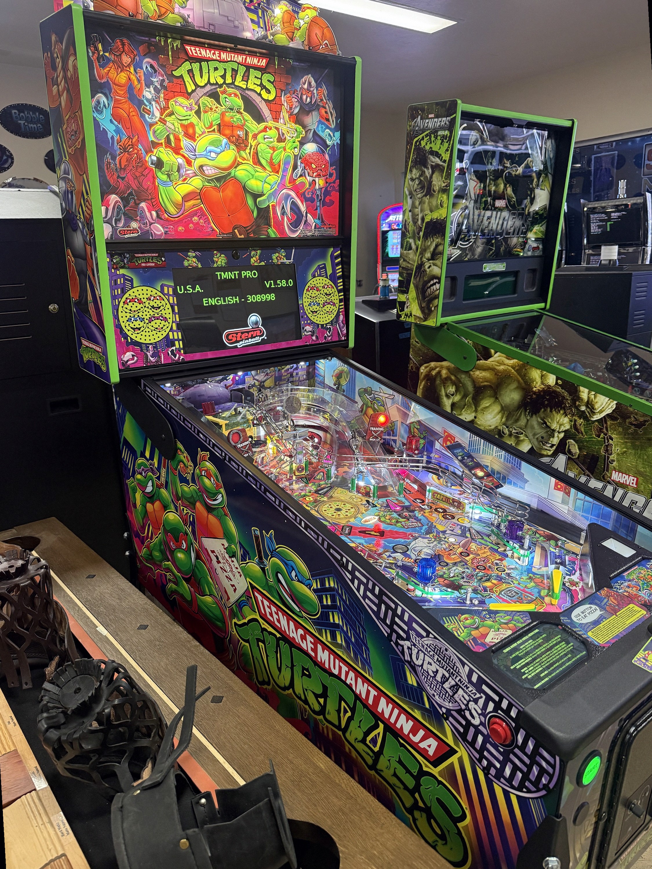 Teenage Mutant Ninja Turtles Pro Stern Pinball
